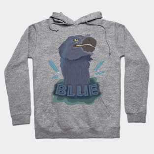 dakotaraptor squad #1 - blue Hoodie